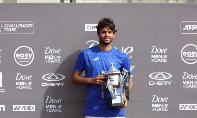 Facundo Díaz Acosta campeón por primera vez de Challenger