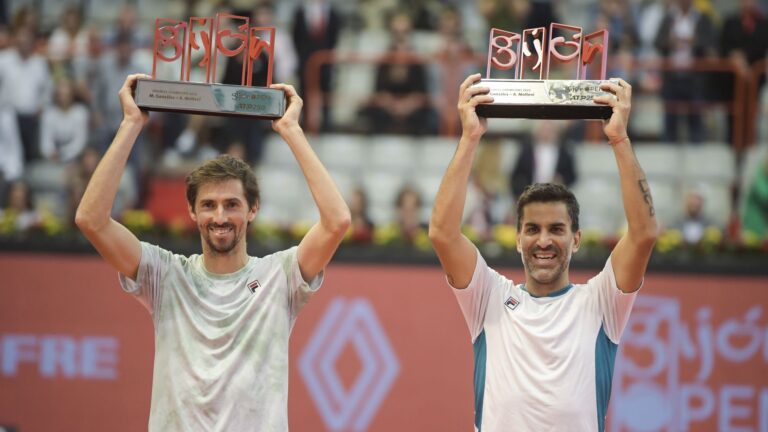 Alegría albiceleste: González y Molteni se consagraron campeones