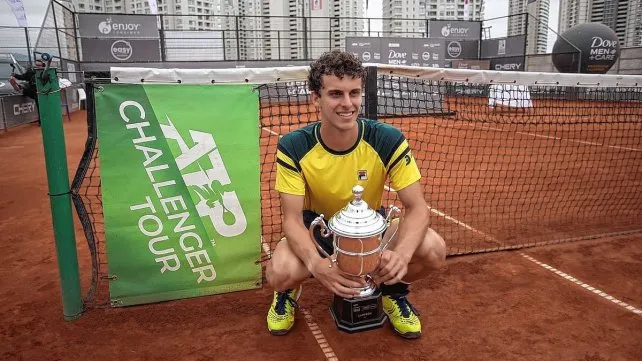 Juan Manuel Cerúndulo gritó campeón en el Challenger de Chile