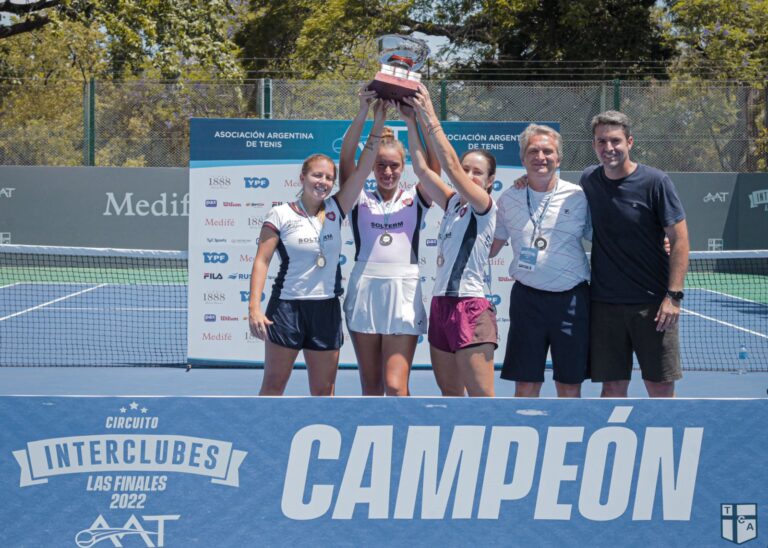 San Lorenzo en damas y Lawn Tennis en caballeros, los campeones