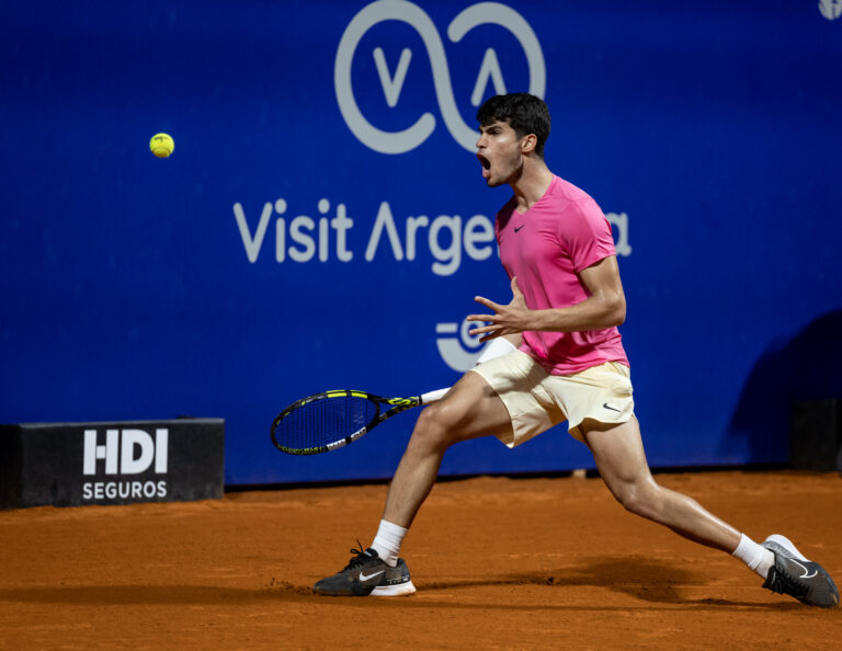 Carlos Alcaráz, luego de su debut en Buenos Aires: «Me siento como en casa»