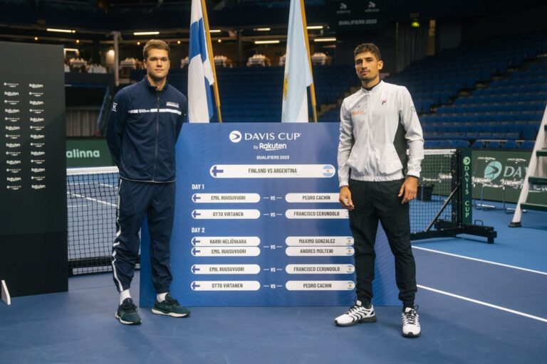 Pedro Cachín abrirá la serie de Copa Davis contra Finlandia