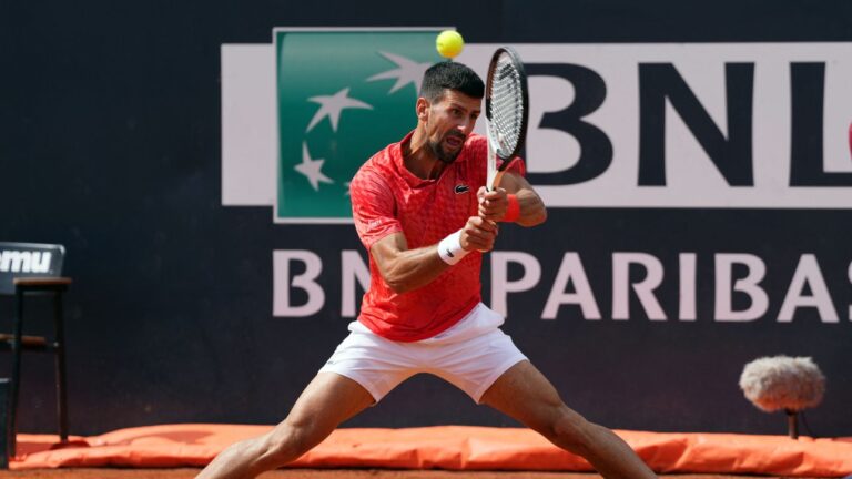 Djokovic venció a Dimitrov y avanzó en Roma