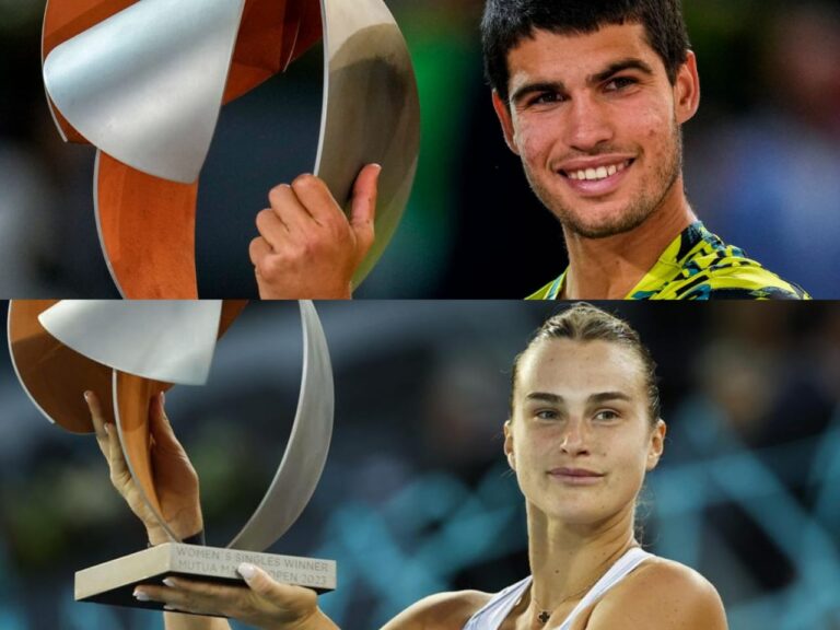Alcaráz y Sabalenka, los reyes de Madrid