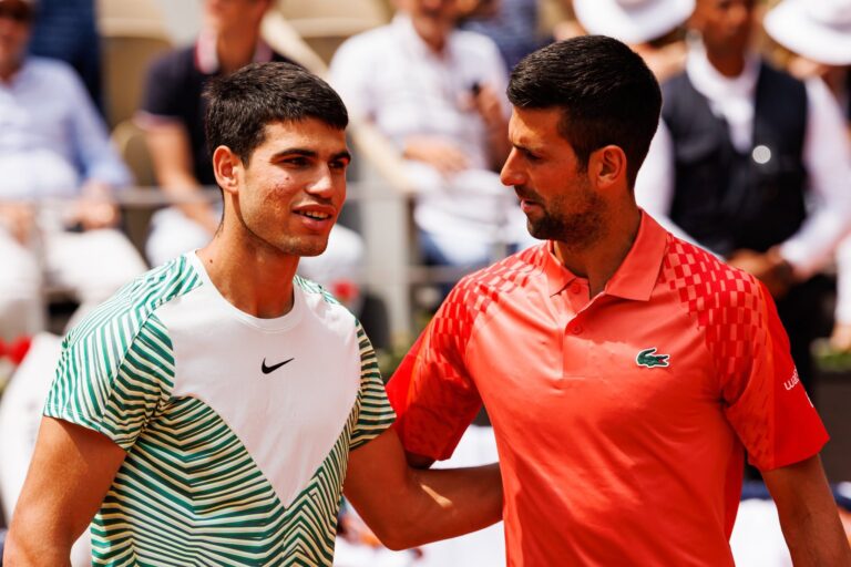 Djokovic venció a un Alcaraz y va por el récord