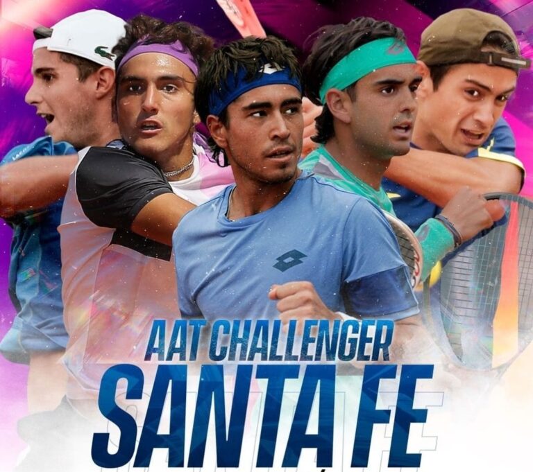 Se conoció la lista de jugadores del Challenger de Santa Fe
