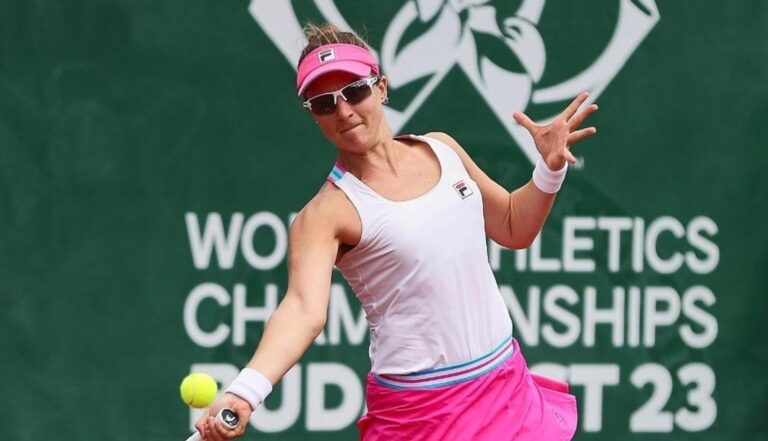 Nadia Podoroska llegó hasta semifinales de Hungría