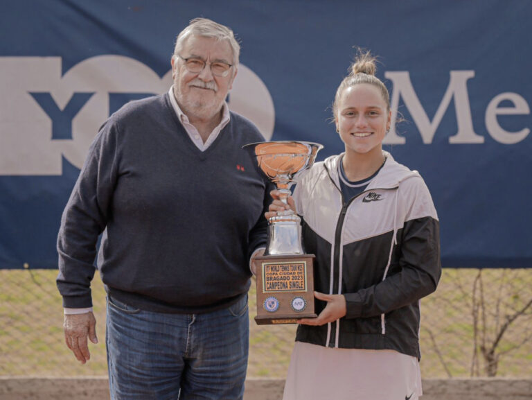 Martina Capurro es campeona en casa