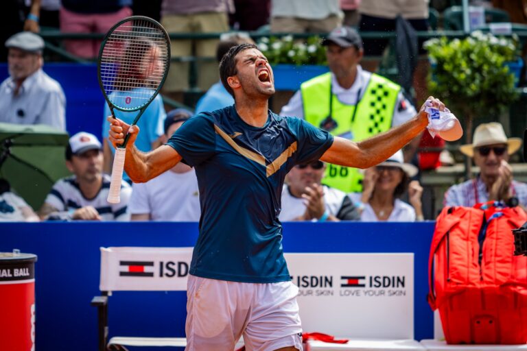 Díaz Acosta es el primer semifinalista del Argentina Open