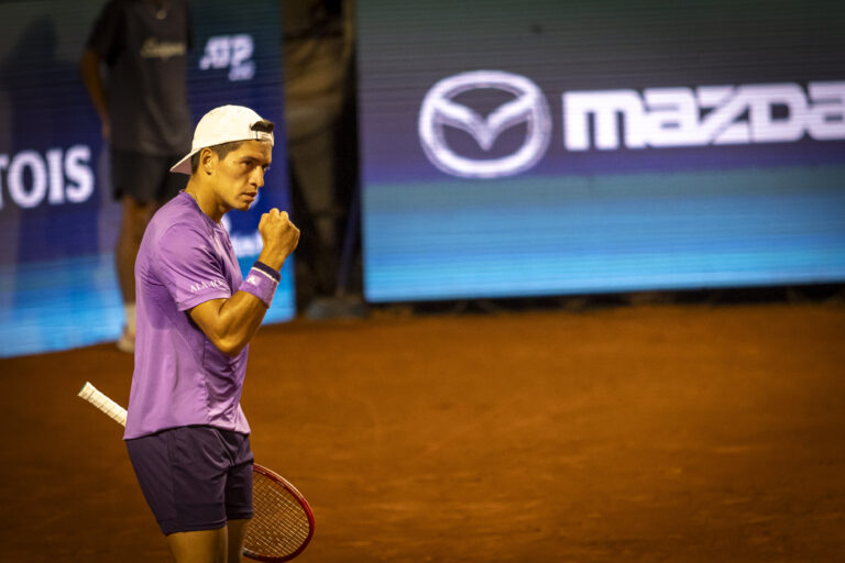 Báez se metió en la final del Chile Open