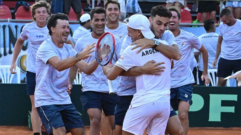 Argentina ya tiene los rivales para la Copa Davis