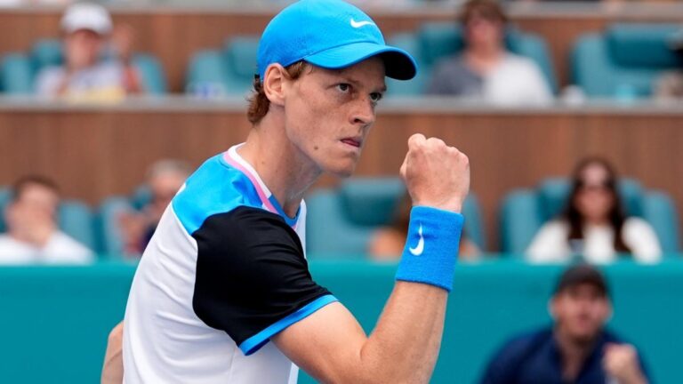 Sinner y Dimitrov definirán el torneo de Miami