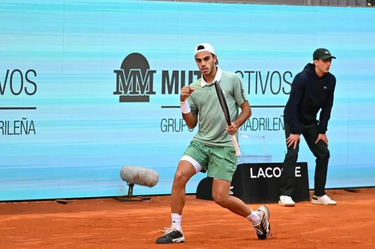 Cerúndolo ganó y continúa en  en el M1000 de Madrid