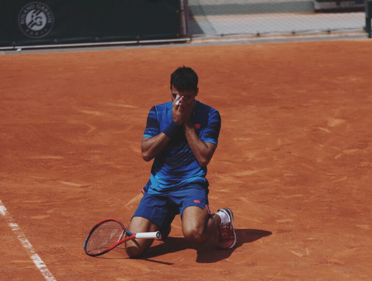Burruchaga al cuadrado principal de Roland Garros por primera vez