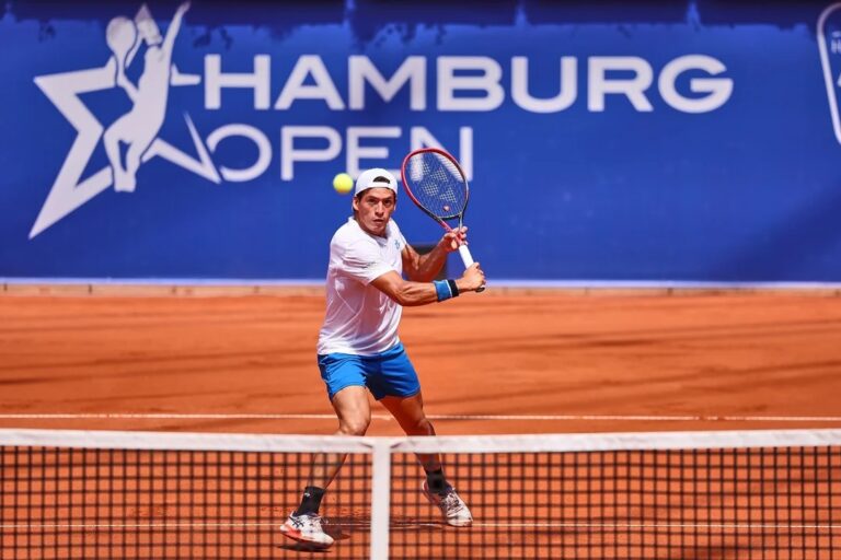 Sebastián Báez en Semis del ATP 500 de Hamburgo