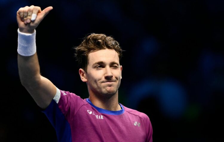 Casper Ruud dió la gran sorpresa de la jornada