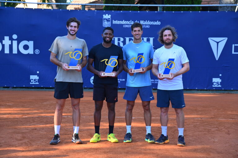 MENA Y TRUNGELLITI SUBCAMPEONES EN URUGUAY