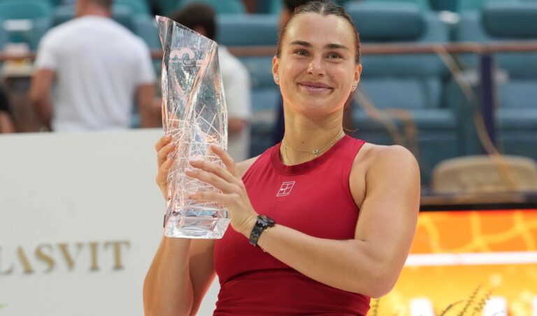 ARYNA SABALENKA CAMPEONA DEL WTA 1000 DE MIAMI
