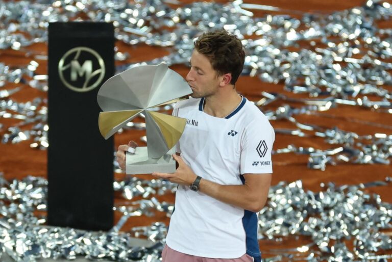 RUUD LEVANTA EL PRIMER MASTERS 1000 DE SU CARRERA 