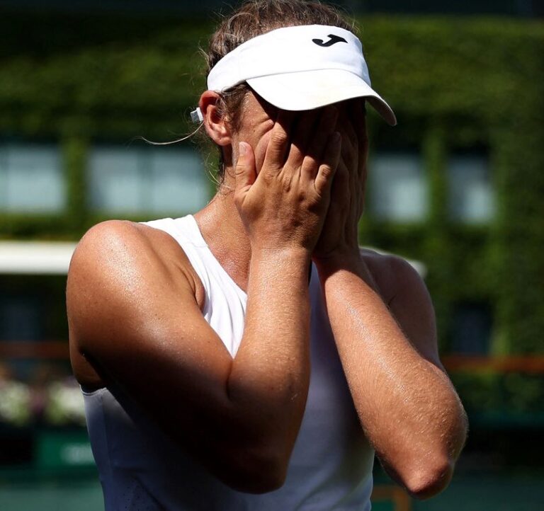 TRIUNFAZO DE SOLANA SIERRA EN WIMBLEDON 