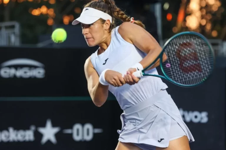 SOLANA SIERRA SE DESPIDIÓ DEL WTA DE SAN PABLO