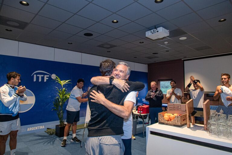 Horacio Zeballos tuvo un recibimiento sorpresa en Groningen