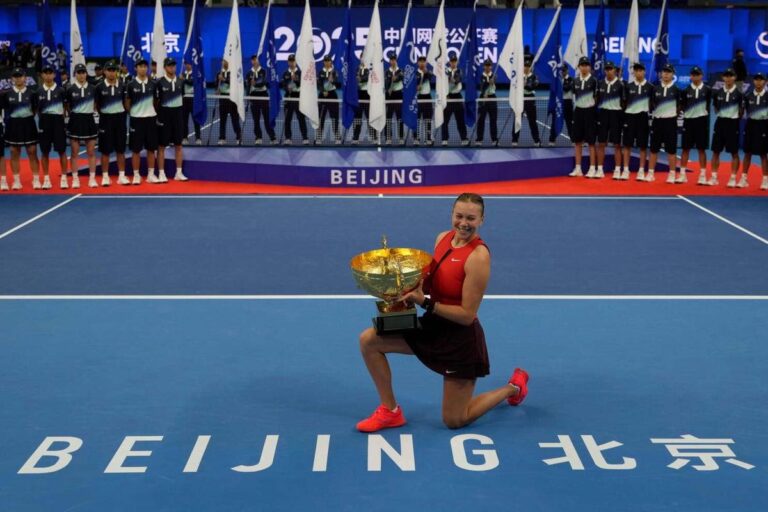 AMANDA ANISIMOVA CAMPEONA DEL WTA 1000 DE CHINA