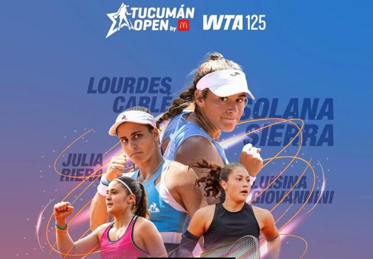 LISTA CONFIRMADA PARA EL WTA 125 DE TUCUMÁN