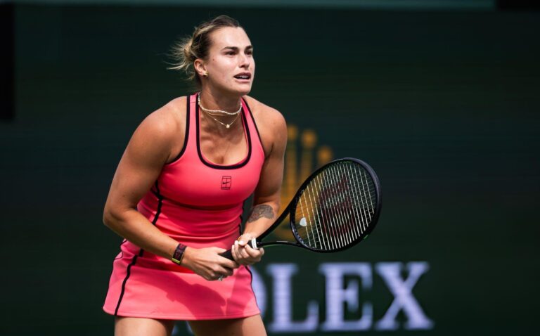 SABALENKA DEBUTÓ CON UN SÓLIDO TRIUNFO