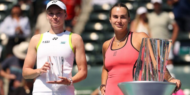 SABALENKA CAMPEONA DE INDIAN WELLS POR PRIMERA VEZ