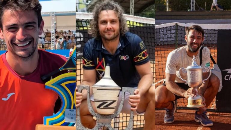 TRIPLE CORONA PARA EL TENIS ARGENTINO